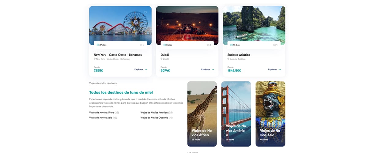 Marca y web de Honimunn antes del rebranding — captura 2